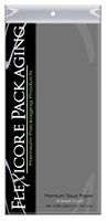 Flexicore Packaging Gray Gift Wrap Tissue Paper XL | Size: 20 Inch X 30 Inch | Count: 10 Sheets | Color: Gray