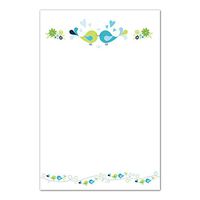30 Blank Cards Invitations Thank You Cards Love Birds Wedding Bridal Shower+ 30 White Envelopes