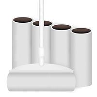 WdzmGzhl Pet Hair Lint Roller,lint Remover Sticky Roller+Refill Rolls,for Furniture,car,Carpet & Clothes-b 100x19cm(40x7inch)