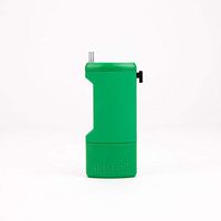 Hemper LighterCase All in One Lighter Holder, Retractable Stainless Steel Poker, Hemp Wick Spool Included (Green)