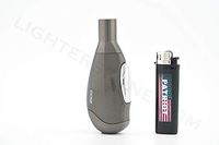 Bundle - 2 Items Zico mt-06 Jet Torch refillable Adjustable Flame Lighter with a Patriot Disposable Lighter