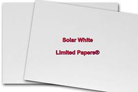 Limited Papers (TM) Classic Crest Solar White (80# A7 Envelope)