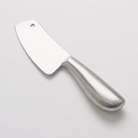 American Metalcraft CKNF6 Hard Evolution Cheese Knives, Stainless Steel, Sleem, 9" Length