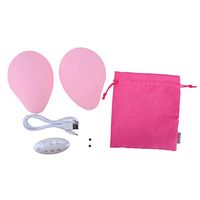 Electric Breast Massager, Chest Enhancer for Women (Pink)