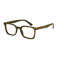 OCCI CHIARI Fashion Reading Glasses Women's Reader with Spring Hinge 100 125 150 175 200 225 250 275 300 350 400 500 600(Green 2.0)
