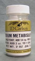 Sodium Metabisulfite - 2 oz. by LD Carlson