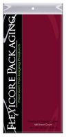 Flexicore Packaging Burgundy Gift Wrap Tissue Paper Size: 15 Inch X 20 Inch | Count: 100 Sheets | Color: Burgundy