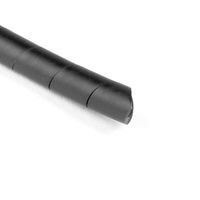 Hellermann Tyton 4NFP0C Spiralwrap.75'' Diameter, PE, Black, 100ft Reel