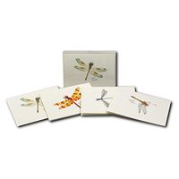 Earth Sky + Water - Dragonfly & Damselfly Assortment II Notecard Set - 8 Blank Cards with Envelopes (2 each of 4 styles)