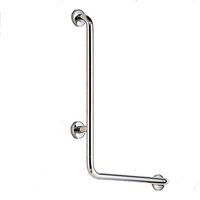 Bathroom safety rails Bathroom Handrail, Get Up And Effort To Prevent Fall Support Rod Handle 304 Stainless Steel Light Handle (Color : 5070cma)