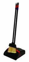 O-Cedar Commercial Maxi Plus Lobby Dust Pan with Lobby Broom, Assembled
