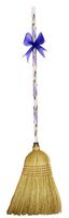 Cute Tools Garden Broom - Landscaping Instrument, Sweep and Dust With This Garden Accessory, Hand Painted Wooden Broomstick In The USA, Durable Yard and Gardening Equipment From CuteTools! - Art For A Cause, Wisteria