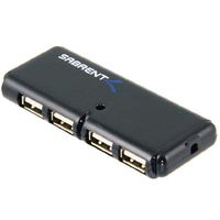 Sabrent USB 2.0 Ultra Slim 4-Port Self Powered Mini Hub