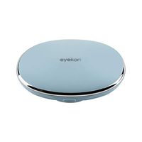 MUDOR Exquisite Contact Lens Case – Mini Contact Lens Travel Kit Box Holder Container Includes Remover Tool with Tweezers and No Leak Contact Case Organizer for Soft & Hard Lens (Sky Blue)