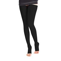 SKYFOXE Thigh High Compression Stockings Women Men-Open Toe Firm Support 20-30 mmHg Graduated Compression Socks - Moderate Toeless Medical Support Hose for Swelling Varicose Veins Edema