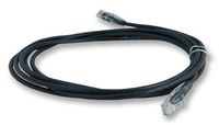 L COM TRD815BLK-10 Patch Cord, CAT5E, RJ45 Plug, UTP, 10FT, Black; Cable Length - Imperial:10FT; Cable Length - Metric:3M; Connector Type A:RJ45 Plug; Connector Type B:R