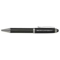 LXG, Inc. Brown University -Carbon Fiber Stylus Ballpoint Pen-Black