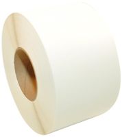 Compulabel Thermal Transfer Shipping Labels, 3 inch x 4 inch, White, Permanent Adhesive, Perforations Between Labels, 1430 Per Roll, 6 Rolls