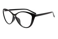 SHINU Anti Blue Light Women's Cateye Progressive Multifocus Reading Glasses-MAT5865(black,50/325)