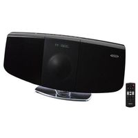 Jensen Portable Bluetooth Cd Player & Digital FM Radio Tuner Mega Bass Reflex Stereo Sound System Plus Superior 6ft Aux Cable to Connect Any Ipod, Iphone or Mp3 Digital Audio Player