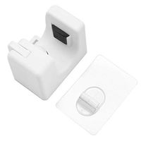 Broom Mop Storage Rack Wall Holder Organizer Sticker Kitchen Bathroom Bedroom