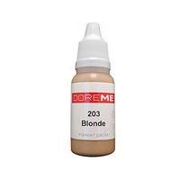 DOREME Permanent Makeup Pigment Ink Color Tattoo Micro Cosmetic Micropigmention U Pick Color (Blonde)