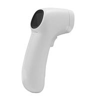 Kukakoo [2020 Updated Ear and Forehead Thermometer – Fever Alarm and Memory Function丨Digital Forehead Thermometer Non-Contact Infrared Temperature Meter for Baby Kids Adults Indoor Outdoor White