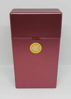 RYO Red Plastic 100s Size Push Button Cigarette Case