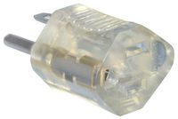 Master Electrician 09907ME 15A Clear Lighted End Grounding Adapter