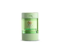 BIHIKI 4 in 1 Pill Crusher,Portable Pill Crusher Pulverizer Grinder,Multifunction Tablet Splitter Crusher (Green)