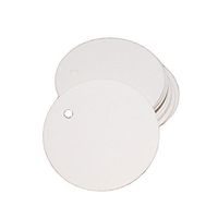 100 Pcs Round Hang Tags Kraft Paper Tags Label Price Tag Gift Tags for Wedding Party