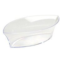 Tiny Temptations Treasure Boat Dish (10 Pack) (Set of 200) Color: Clear