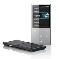 Coby MP757-4GBLK 2.4 Inch Touchpad Video MP3 Player 4 GB with FM (Black) (Discontinued by manufacturer)