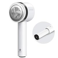 Etekcity Fabric Sweater Shaver Remover Rechargeable with 9 Lint Rollers for Pet Hair, Clothes, Furniture, Couch, White