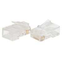 500 B & A Computer Cat 5e RJ-45 Plugs for Computer Network LAN Cables