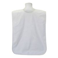 Terry Adult Bib with a Snap Closure Size 18x30
