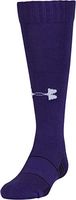 Under Armor Team Over The Calf Socks, 1-Pair, Purple, Shoe Size: Mens 4-8, Womens 6-9