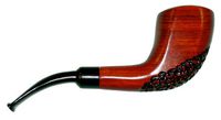 6.5" F.e.s.s. "Viola" Engraved Wooden Tobacco Pipe