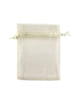 20pcs Fashion Organza Rectangle Wedding Pouch Bag Randomly Mixed 7.87x5.91Inch