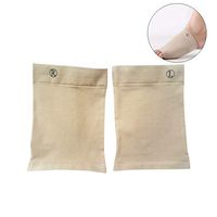 Qlychee 1 Pair Silicone Arch Support Shoe Inserts Flat Feet Cushion Pain Relief