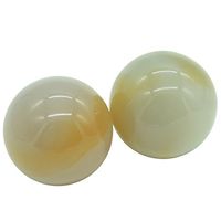 Natural Agate Crystal Sphere Ball Health Stress Exercise Balls BS169 (B)