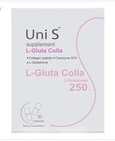 Uni S Supplement L Gluta Colla 250 mg. 30 capsules / 1 bottle