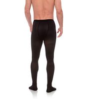 Jomi Compression Men Collection, Compression Leotard Men's Pantyhose, 20-30mmHg 260 (Large, Black)
