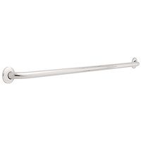 Franklin Brass 5748BS 1-1/4-Inch x 48-Inch Concealed Mount Safety Bath and Shower Grab Bar, Bright Stainless Steel