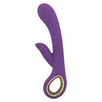 CCZTOY Female Silicone AV Vibrǎting Bar Double-Ended Electric Vibrǎting Massage Bar for Adult Interest T-Shirt (Color : Purple)