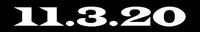 11.3.20 Count Down to 2020 Election - Vinyl Sticker for your Car, Window, Laptop, Wall, Yeti Cup etc. ... (White)
