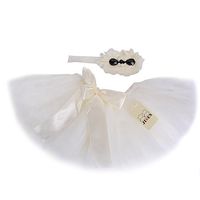 UOMNY Baby Newborn Photography Prop Baby Girls Infant Costume Tutu Dress with Flower Headband 0-3 Months