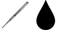 Montblanc Refills By Monteverde BP Black Medium Point Ballpoint Pen - M131BK