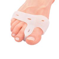 NANANA Soft Gel Toe Separators Active People, Pain Relief Bunions & Tailor's Bunions, One Size Fits All, 3 Pairs