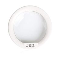 Portable Handheld Magnifier, Ultra HD Lens, Suitable for Reading Books, Newspapers, Maps, Coins, Jewelry, Hobbies and Crafts, White/Black/Blue (Color : White)